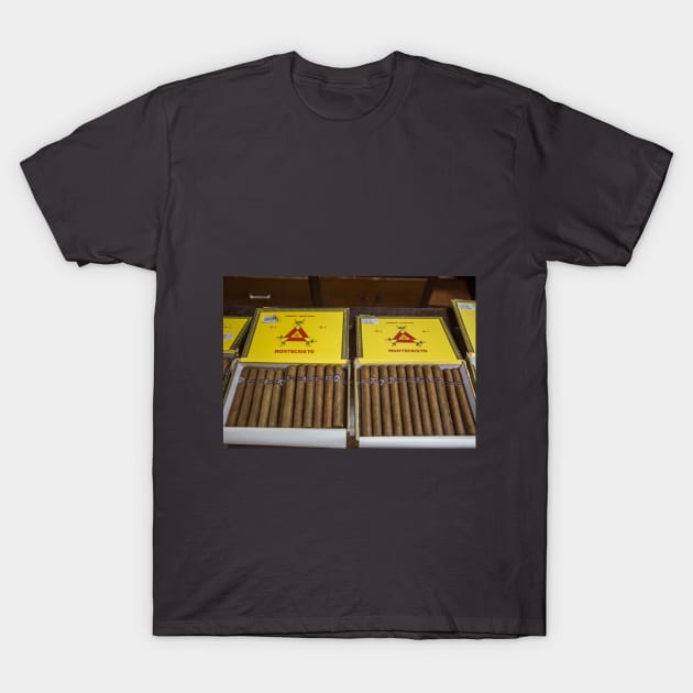 Cuba. Habana. Cigars in Boxes. T-Shirt by vadim19